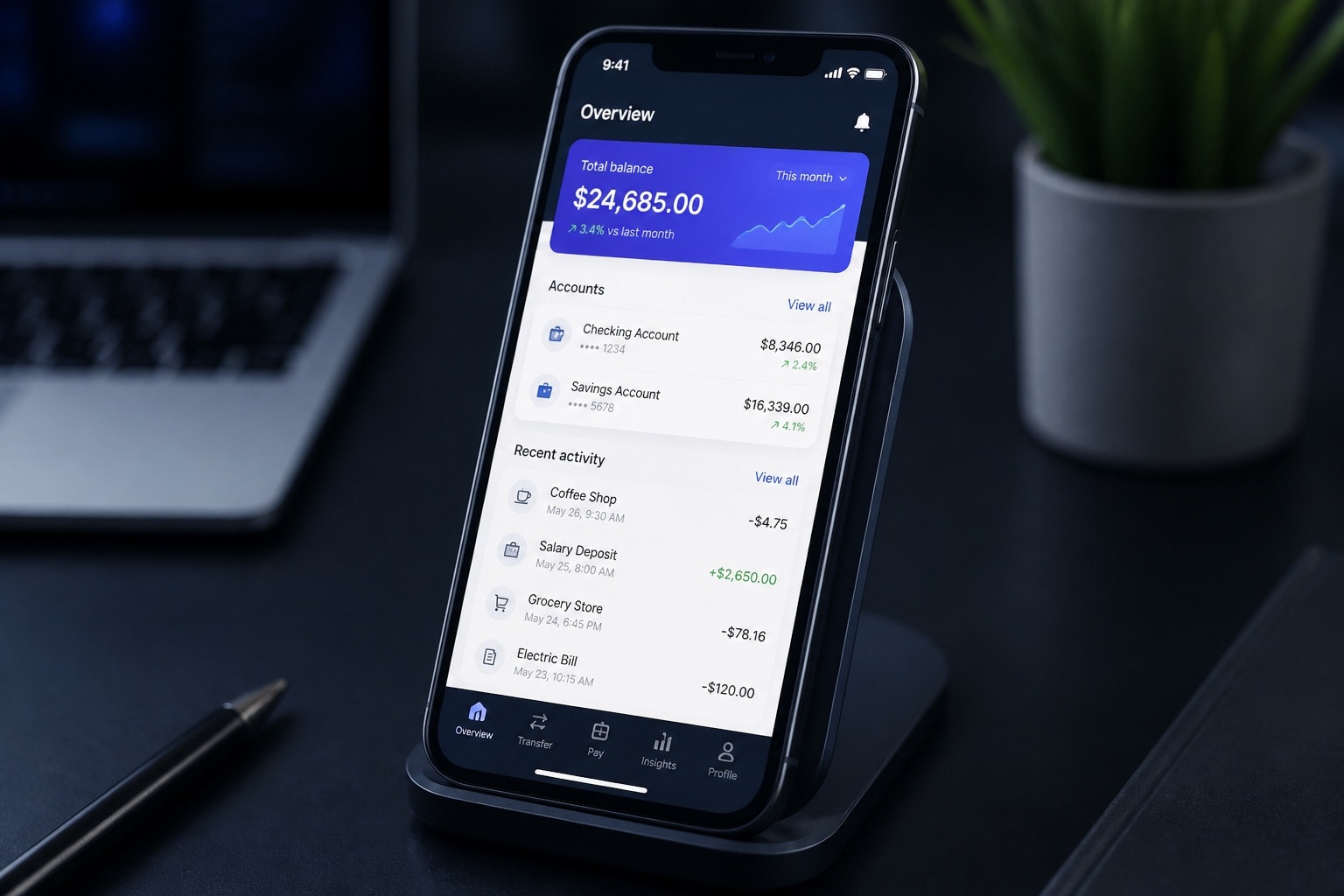 Native iOS app in production